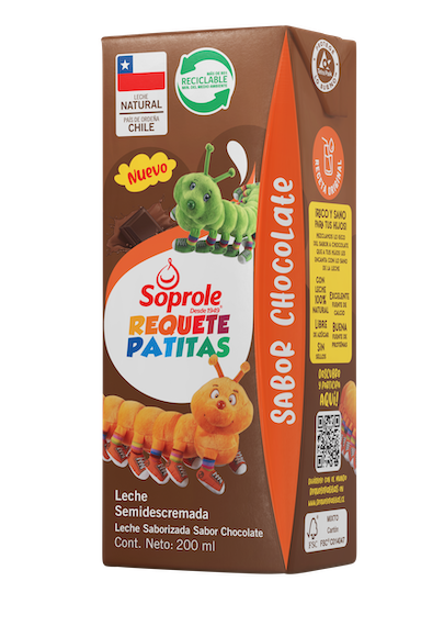 Leche Requetepatitas chocolate 200cc